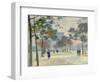 The Arc de Triomphe in Autumn, Paris-Jules Ernest Renoux-Framed Giclee Print