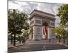 The Arc de Triomphe on the Champs Elysees in Paris, France, Europe-Julian Elliott-Mounted Photographic Print