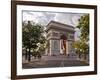 The Arc de Triomphe on the Champs Elysees in Paris, France, Europe-Julian Elliott-Framed Photographic Print