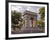 The Arc de Triomphe on the Champs Elysees in Paris, France, Europe-Julian Elliott-Framed Photographic Print