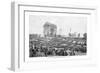 The Arc De Triomphe, Place De L'Etoile, Paris, 20 April 1848-Lipperheide-Framed Giclee Print