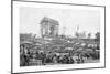 The Arc De Triomphe, Place De L'Etoile, Paris, 20 April 1848-Lipperheide-Mounted Premium Giclee Print