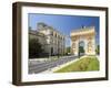 The Arc De Triomphe, Rue Foch, Montpellier, Languedoc-Roussillon, France, Europe-David Clapp-Framed Photographic Print