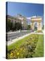 The Arc De Triomphe, Rue Foch, Montpellier, Languedoc-Roussilon, France, Europe-David Clapp-Stretched Canvas