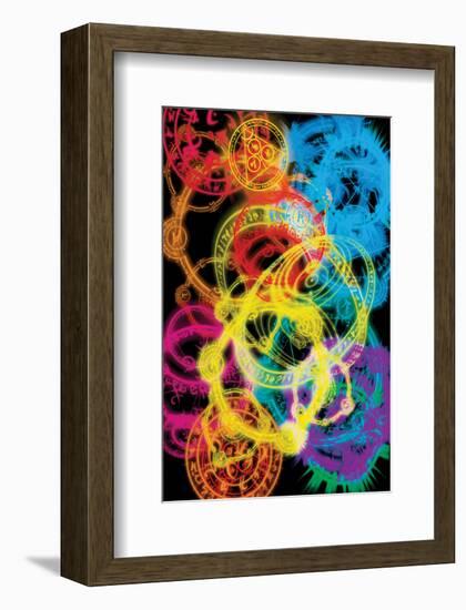 The Arcane Circles I-null-Framed Art Print