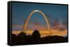 The Arch at Sunset-Galloimages Online-Framed Stretched Canvas