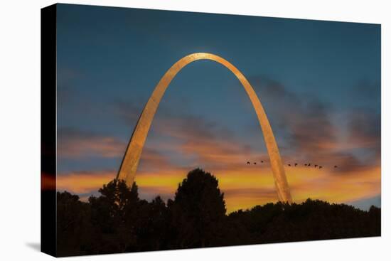 The Arch at Sunset-Galloimages Online-Stretched Canvas