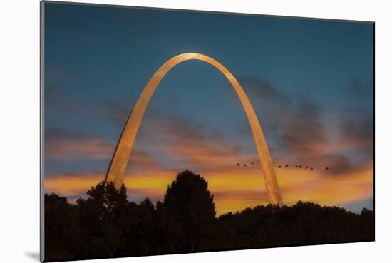 The Arch at Sunset-Galloimages Online-Mounted Photographic Print