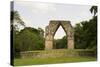 The Arch at the Mayan Ruins of Kabah, Yucatan, Mexico, North America-John Woodworth-Stretched Canvas