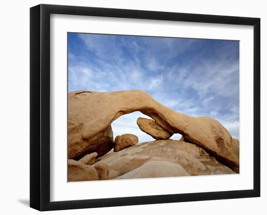 The Arch at White Tank Campground, Joshua Tree National Park, California-James Hager-Framed Premium Photographic Print