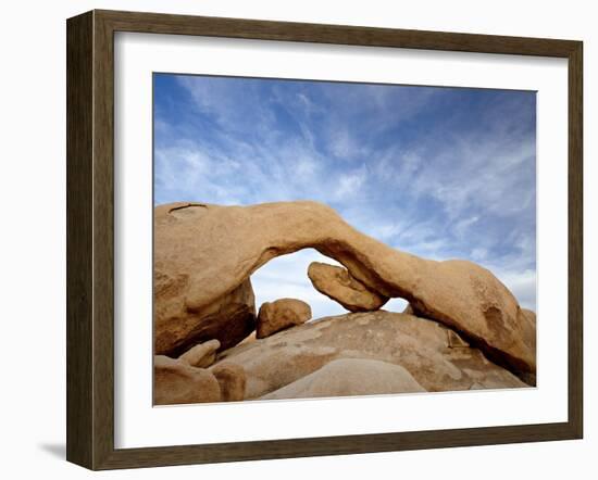 The Arch at White Tank Campground, Joshua Tree National Park, California-James Hager-Framed Photographic Print