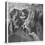 The Arch Cave Looking North, Jenolan Caves, New South Wales, Australia, 1886-null-Stretched Canvas