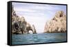 The Arch In Cabo San Lucas-Lindsay Daniels-Framed Stretched Canvas