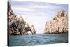 The Arch In Cabo San Lucas-Lindsay Daniels-Stretched Canvas