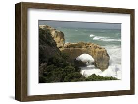 The Arch, in Limestone Cliff, Peterborough, Great Ocean Road, Victoria, Australia, Pacific-Tony Waltham-Framed Photographic Print