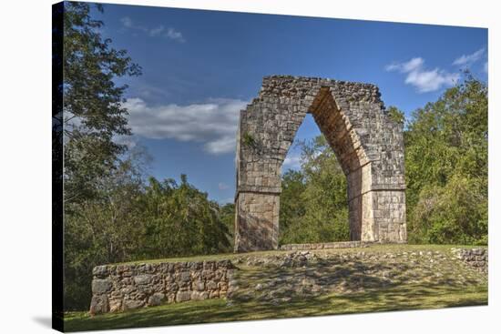 The Arch, Kabah Archaeological Site, Yucatan, Mexico, North America-Richard Maschmeyer-Stretched Canvas