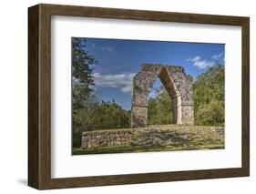 The Arch, Kabah Archaeological Site, Yucatan, Mexico, North America-Richard Maschmeyer-Framed Photographic Print