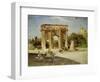 The Arch of Constantine, Rome, 1882-Oswald Achenbach-Framed Giclee Print