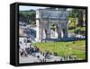 The Arch of Constantine, Rome, Lazio, Italy, Europe-Adina Tovy-Framed Stretched Canvas