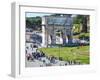 The Arch of Constantine, Rome, Lazio, Italy, Europe-Adina Tovy-Framed Photographic Print