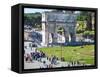The Arch of Constantine, Rome, Lazio, Italy, Europe-Adina Tovy-Framed Stretched Canvas