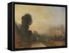 The Arch of Constantine, Rome-J. M. W. Turner-Framed Stretched Canvas