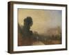 The Arch of Constantine, Rome-J. M. W. Turner-Framed Giclee Print