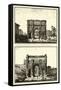 The Arch of Constantine-Diderot-Framed Stretched Canvas