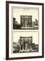 The Arch of Constantine-Diderot-Framed Art Print