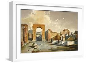 The Arch of Fortune, from Pompei-Fausto and Felice Niccolini-Framed Giclee Print