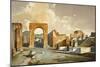 The Arch of Fortune, from Pompei-Fausto and Felice Niccolini-Mounted Giclee Print