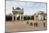 The Arch of Peace (Arco Della Pace), Sempione Park, Milan, Lombardy, Italy, Europe-Yadid Levy-Mounted Photographic Print