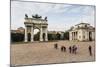 The Arch of Peace (Arco Della Pace), Sempione Park, Milan, Lombardy, Italy, Europe-Yadid Levy-Mounted Photographic Print