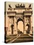 The Arch of Peace, Milan, Italy, c.1890-c.1900-null-Stretched Canvas