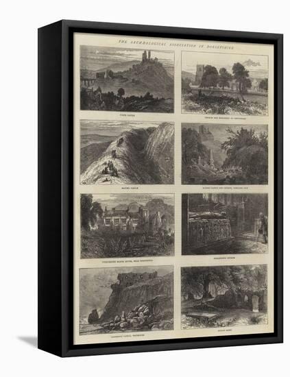 The Archaeological Association in Dorsetshire-William Henry James Boot-Framed Stretched Canvas