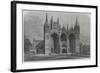 The Archaeological Institute of Great Britain and Ireland at Peterborough-Samuel Read-Framed Giclee Print