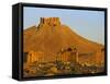 The Archaeological Site and Arab Castle, Palmyra, Unesco World Heritage Site, Syria, Middle East-Sylvain Grandadam-Framed Stretched Canvas