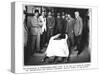 The Archaeologists and Egyptian Government Officials at the Examination of Tutankhamun's Mummy-null-Stretched Canvas