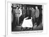 The Archaeologists and Egyptian Government Officials at the Examination of Tutankhamun's Mummy-null-Framed Giclee Print