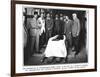 The Archaeologists and Egyptian Government Officials at the Examination of Tutankhamun's Mummy-null-Framed Giclee Print