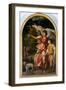 The Archangel and Tobias-Titian (Tiziano Vecelli)-Framed Giclee Print