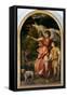 The Archangel and Tobias-Titian (Tiziano Vecelli)-Framed Stretched Canvas