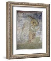 The Archangel Gabriel, Detail from the Chapel Interior-null-Framed Giclee Print