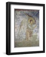 The Archangel Gabriel, Detail from the Chapel Interior-null-Framed Giclee Print