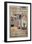 The Archangel Gabriel Inspiring Mohammed in the Mosque of Medina-null-Framed Giclee Print