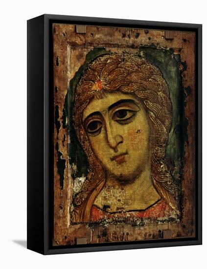 The Archangel Gabriel (The Angel With Golden Hair)-null-Framed Stretched Canvas