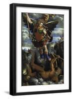 The Archangel Michael, C. 1540-Dosso Dossi-Framed Giclee Print