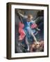 The Archangel Michael Defeating Satan, 1635, (Painting)-Guido Reni-Framed Giclee Print