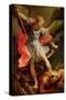 The Archangel Michael Defeating Satan-Guido Reni-Stretched Canvas
