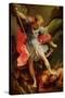 The Archangel Michael Defeating Satan-Guido Reni-Stretched Canvas